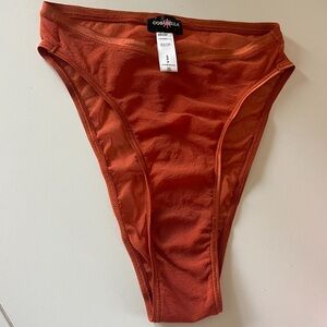 Cosabella S Soire Confidence High Waisted Brief Panty Mesh Sheer High-leg